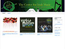 Tablet Screenshot of cds.centerforirishmusic.org